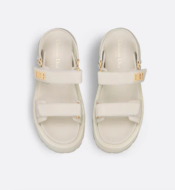Dioract Sandalen Weiß Hoch