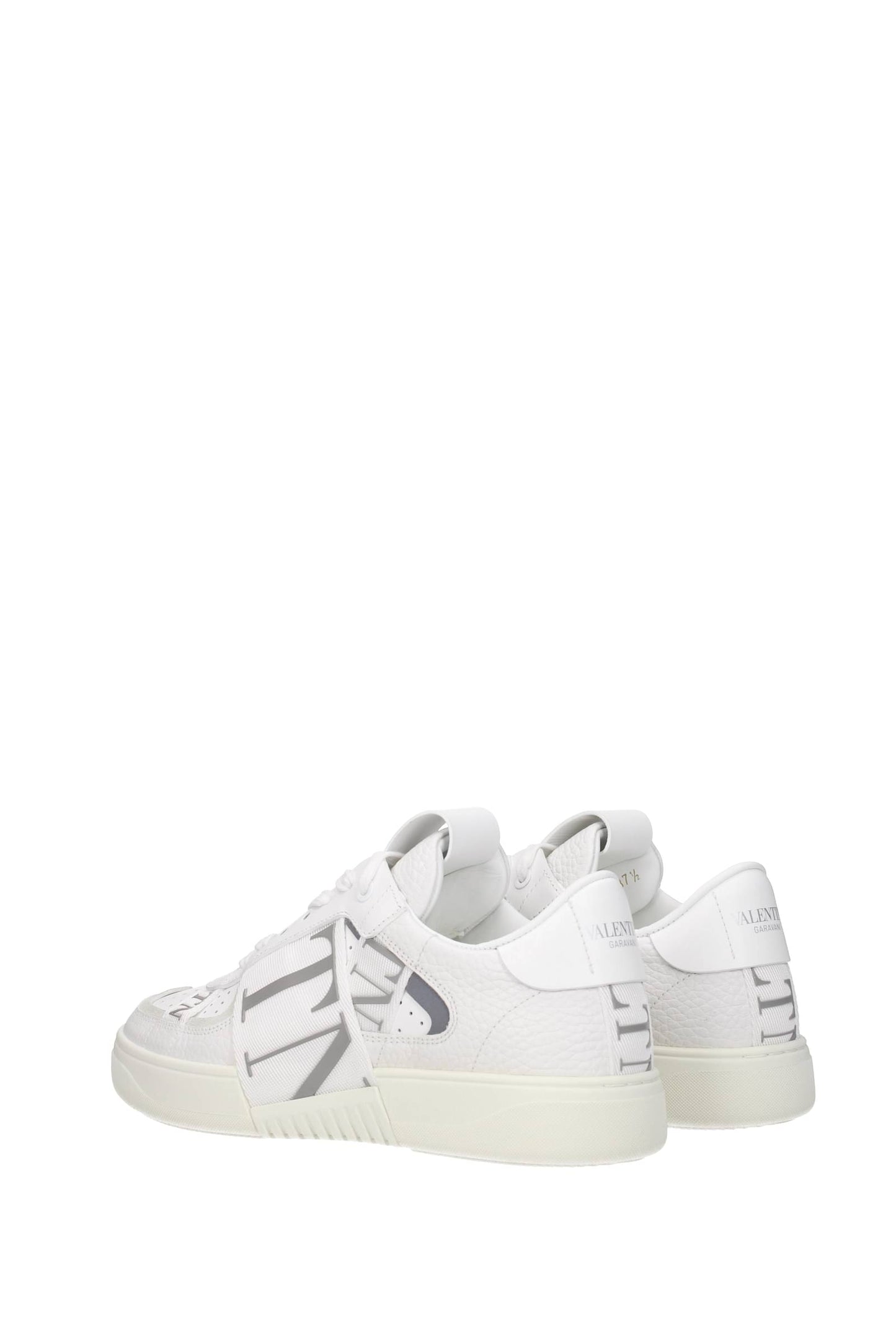 VLTN Weiße Leder Sneakers