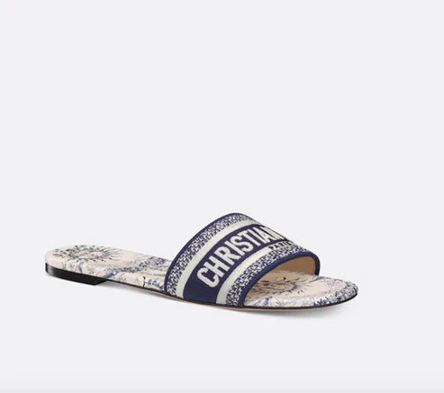 Dway Sandalen Blau Marmor
