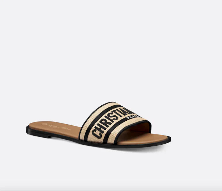 Dway Sandalen Beige/Schwarz