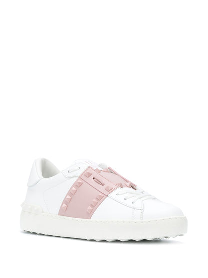 VLTN Rockstud Open Leder Sneakers