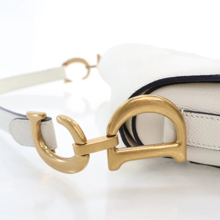 CD Sattel Tasche Weiß