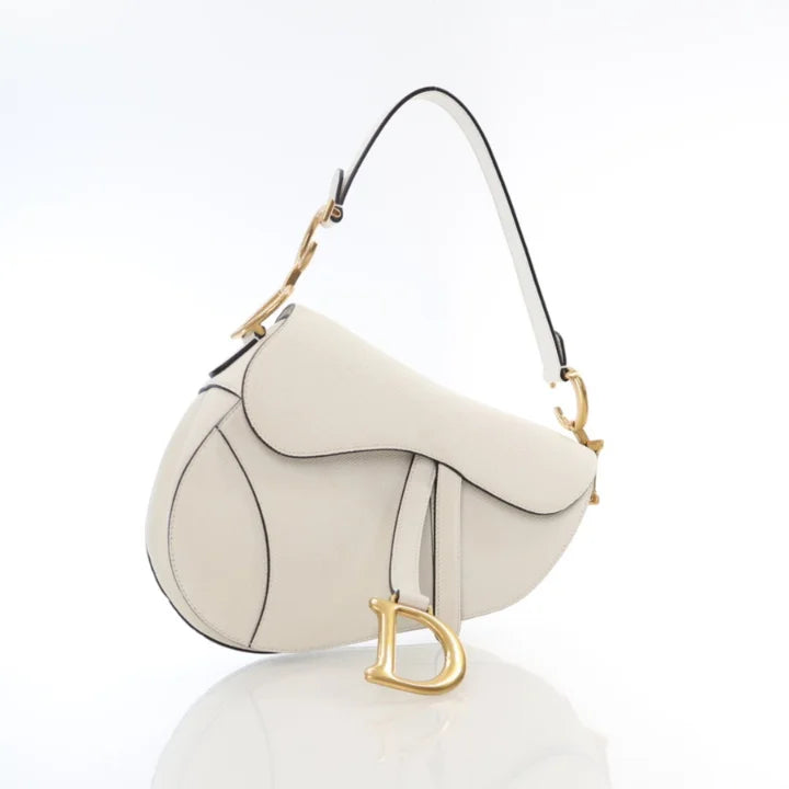 CD Sattel Tasche Weiß