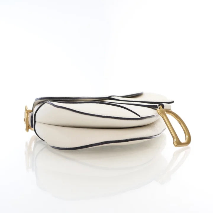 CD Sattel Tasche Weiß