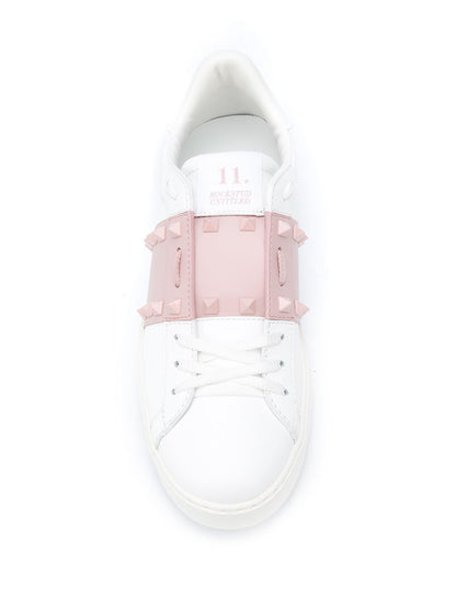 VLTN Rockstud Open Leder Sneakers
