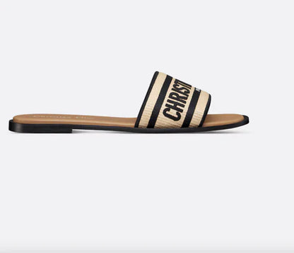 Dway Sandalen Beige/Schwarz