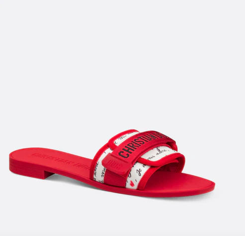 Dioriviera Sandalen Rot
