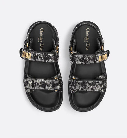 Dioract Sandalen Schwarz
