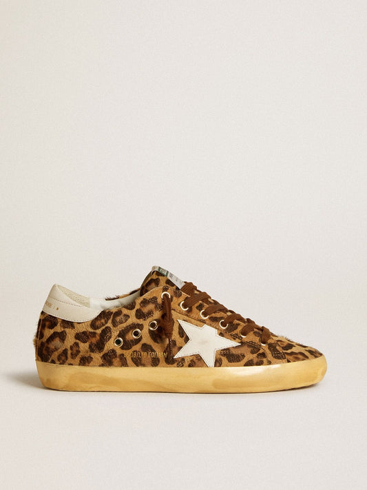 LTD in leopard-print cavallino with a star and leather heel tab