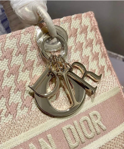 DIOR BOOK TOTE MITTELTASCHE ROSA