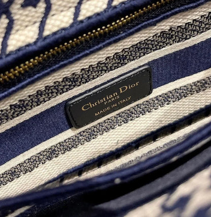 DIOR BOOK TOTE MITTELTASCHE SCHWARZ/WEISS