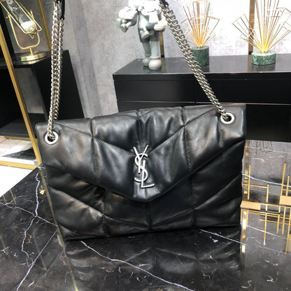 YSL PUFFER MEDIUM TASCHE AUS GESTEPPTEM LAMMLEDER