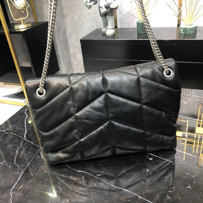 YSL PUFFER MEDIUM TASCHE AUS GESTEPPTEM LAMMLEDER