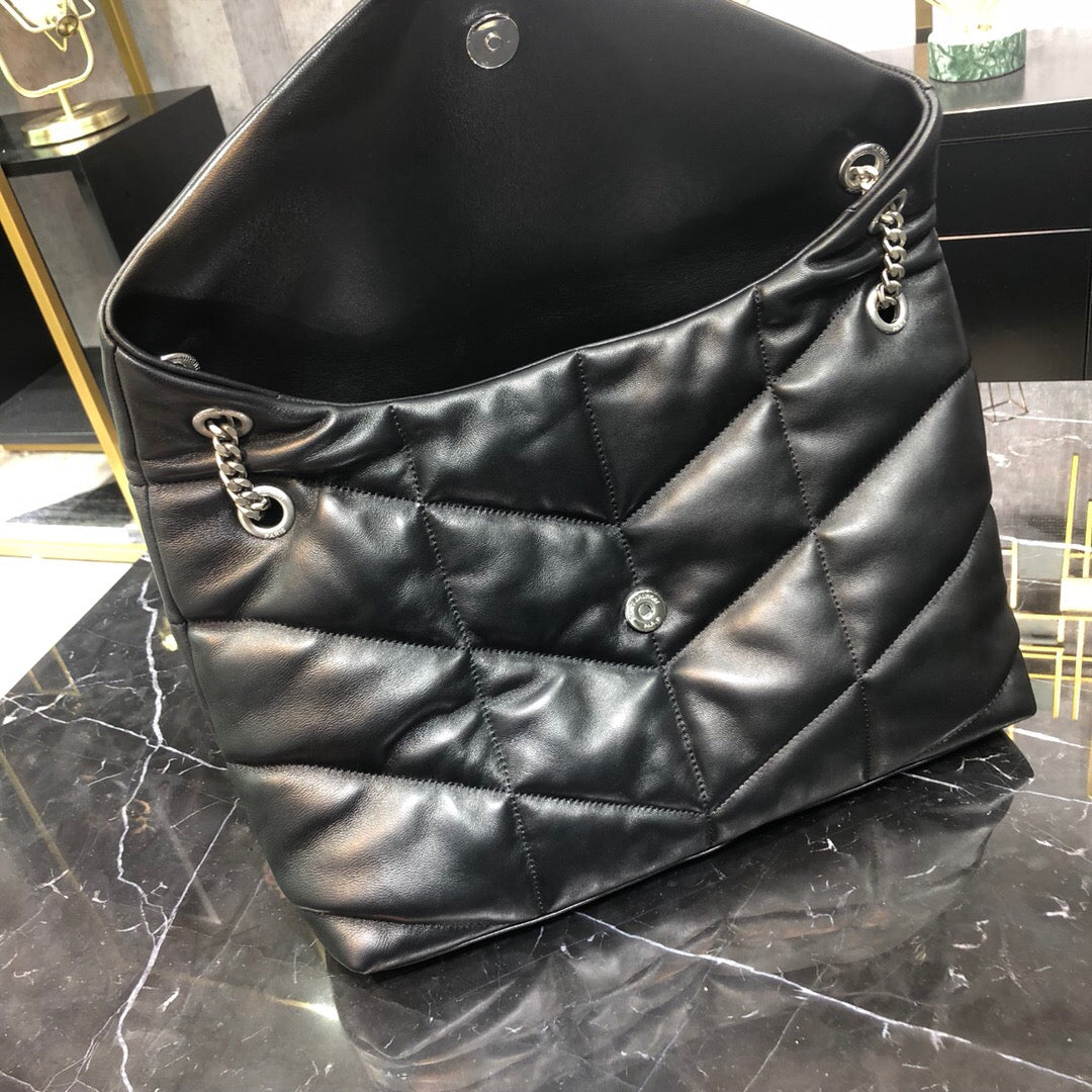YSL PUFFER MEDIUM TASCHE AUS GESTEPPTEM LAMMLEDER