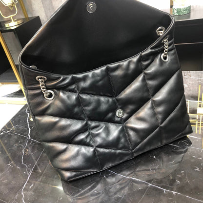 YSL PUFFER MEDIUM TASCHE AUS GESTEPPTEM LAMMLEDER