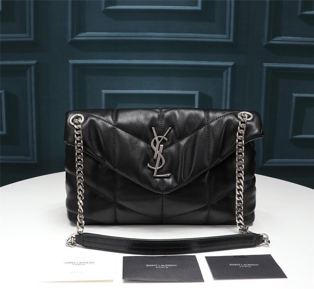 YSL PUFFER TOY TASCHE AUS GESTEPPTEM LAMMLEDER