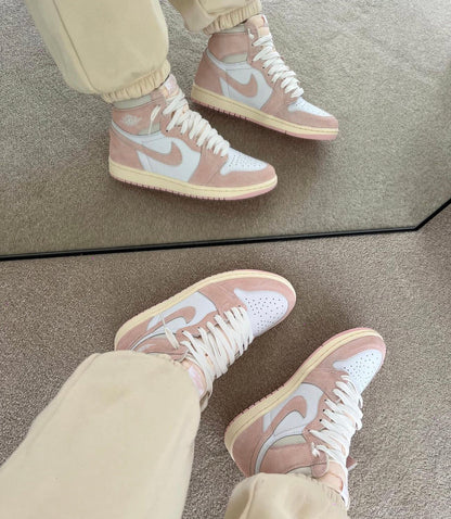 AJ 1 High Retro OG Rosa Damen