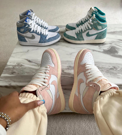 AJ 1 High Retro OG Rosa Damen