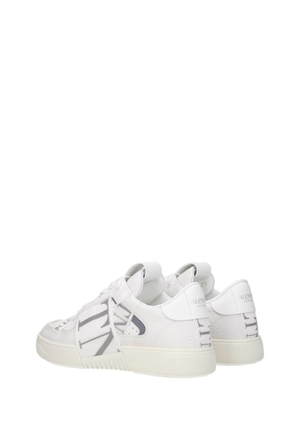 VLTN Weiße Leder Sneakers