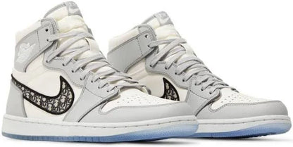 Dior x Air Jordan 1 High OG Wolf Grey